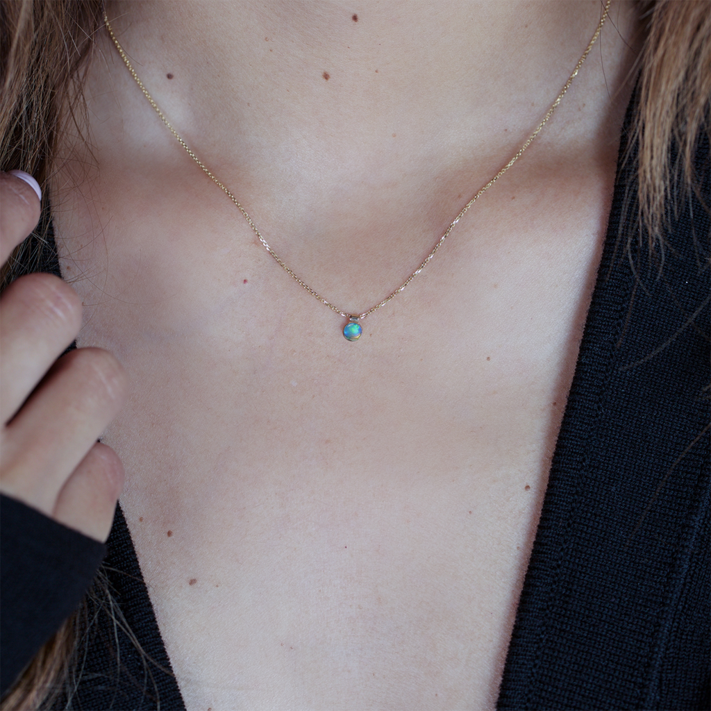 SOLO NECKLACE, OPAL