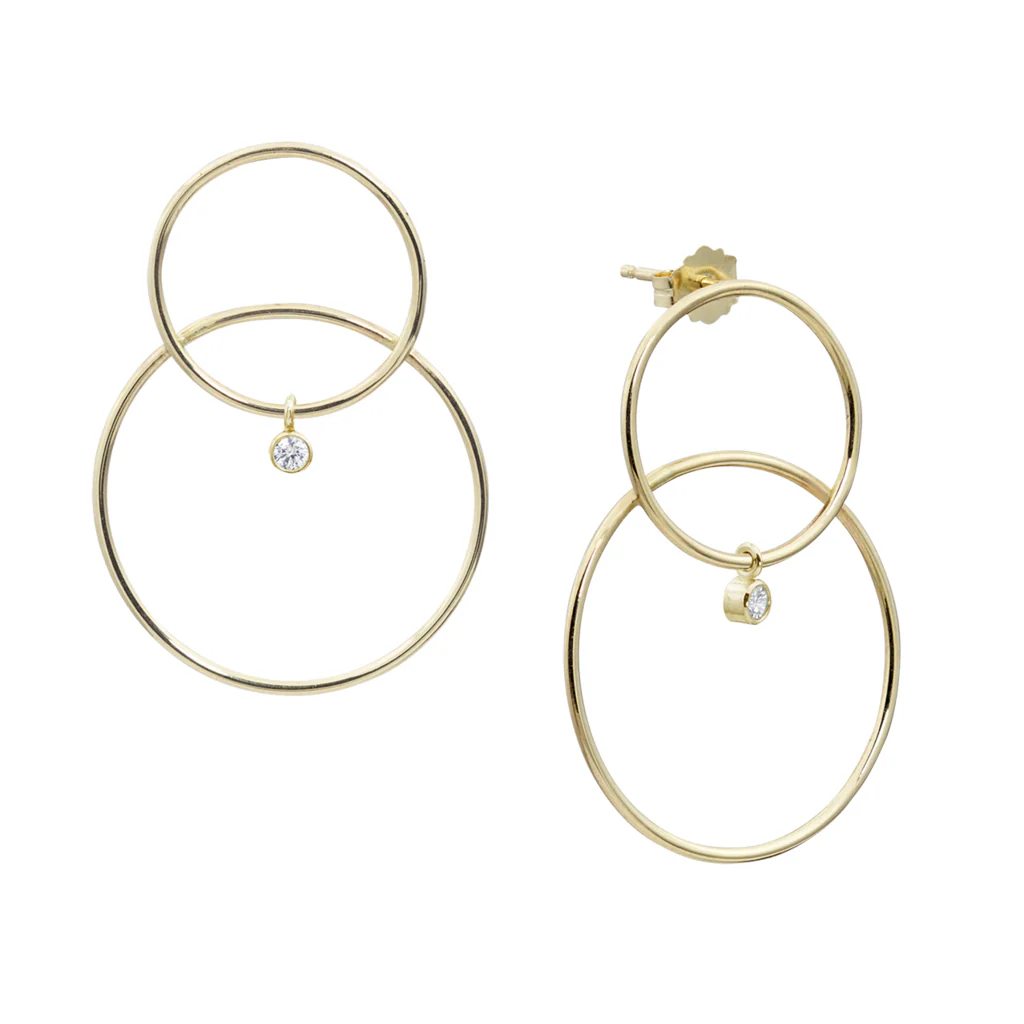 SCARPA DIAMOND EARRINGS