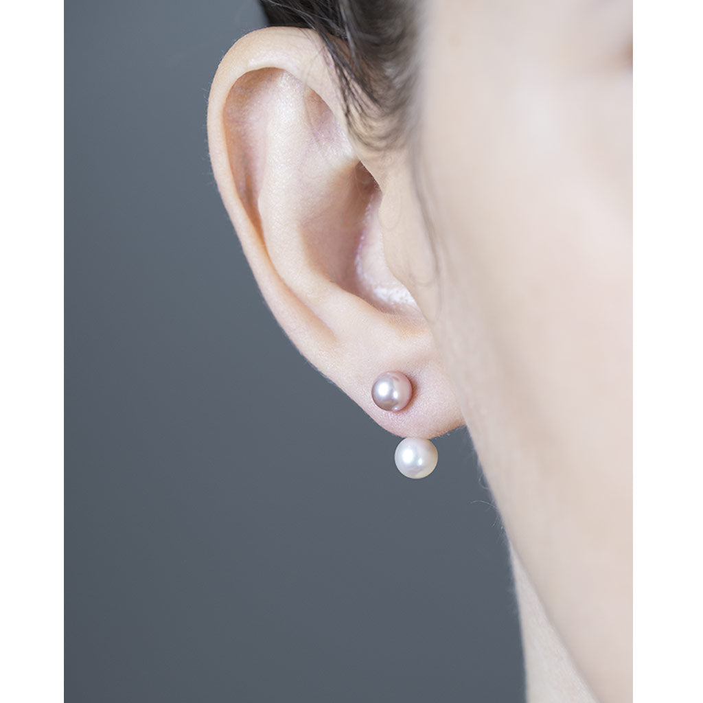 Holden Ear Jackets | Pearl | 18k Gold Plating