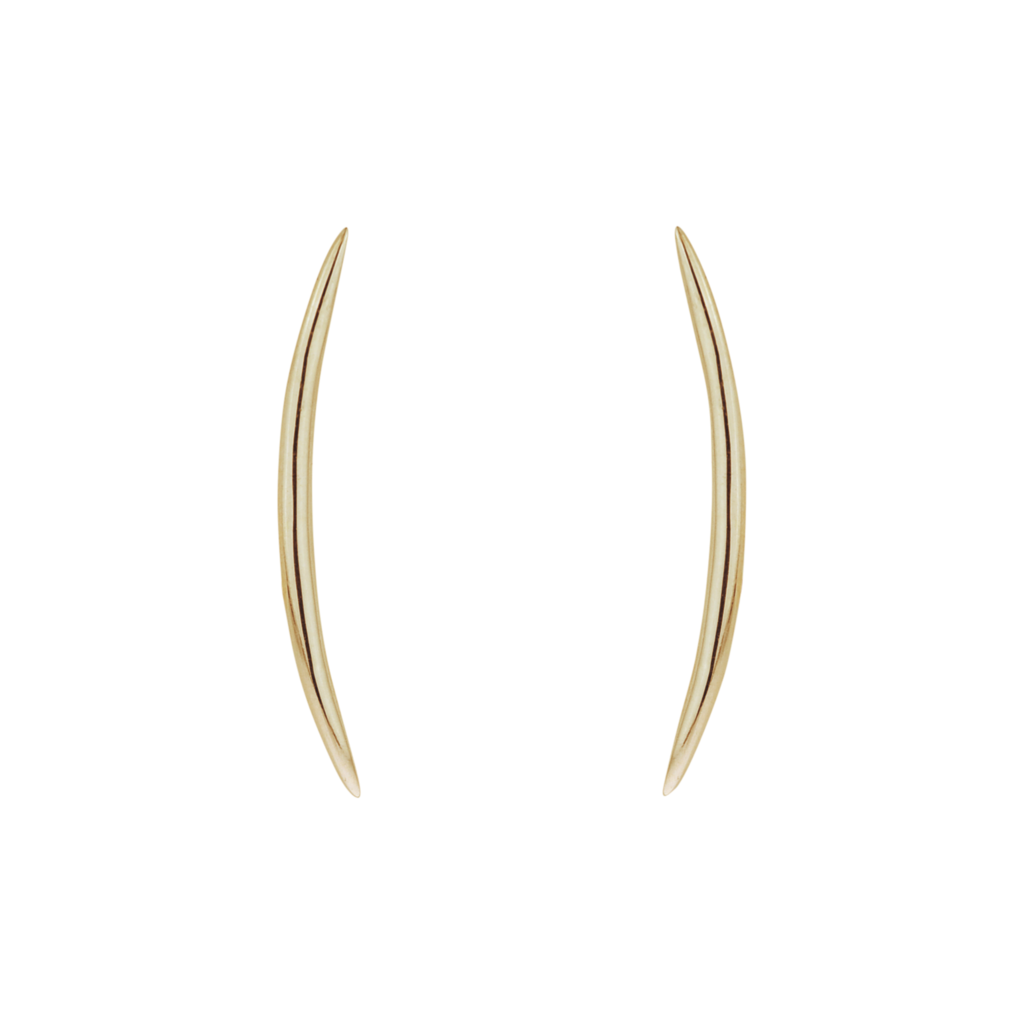 LONG ARC STUD EARRING